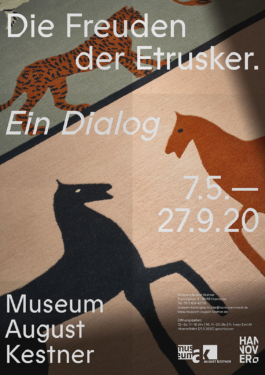 Poster Die Freuden der Etrusker Museum August Kestner bureaubordeaux.com